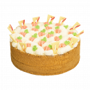 Biskuittorte "Jablochnij Zvet", 1,7 kg